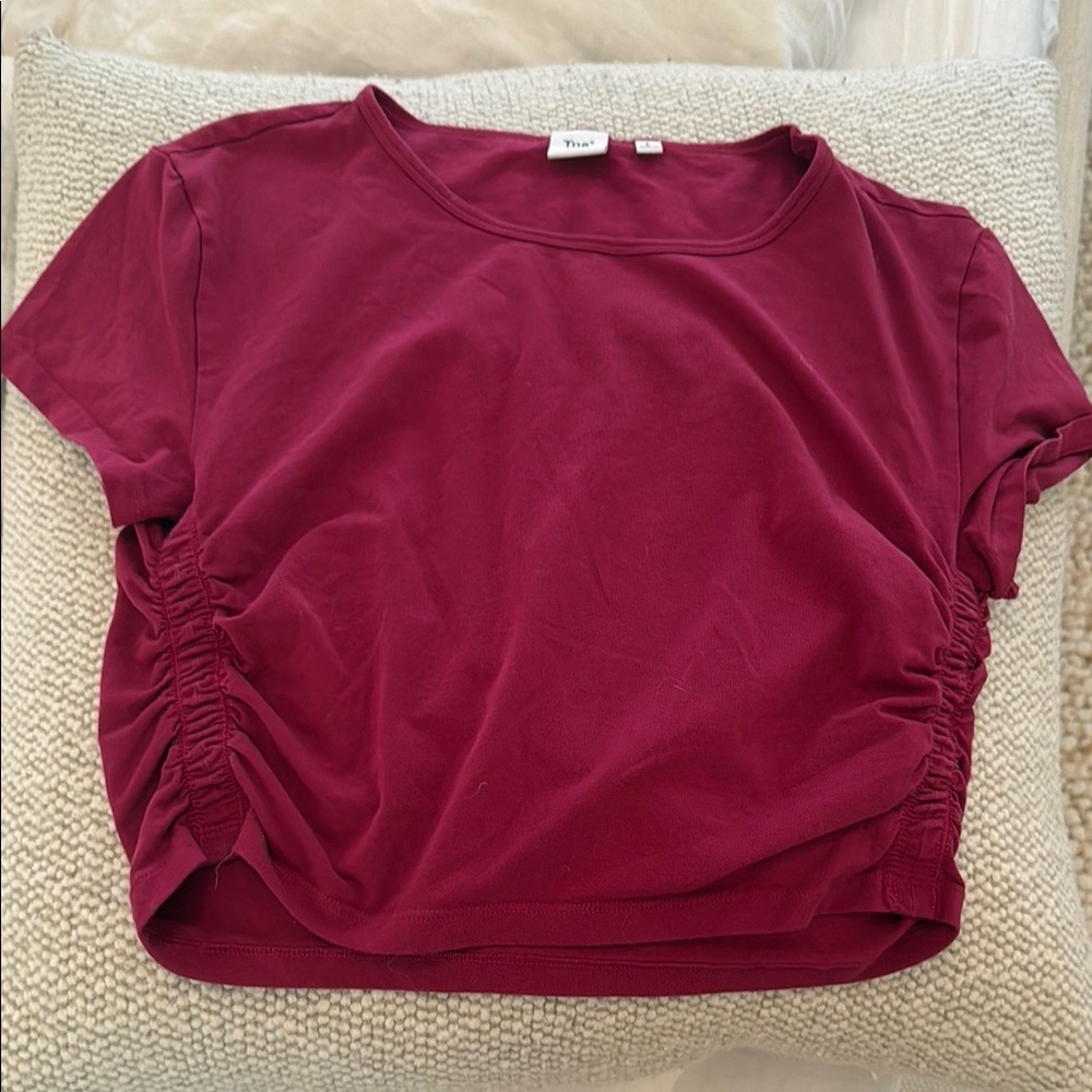Aritzia Magenta Top